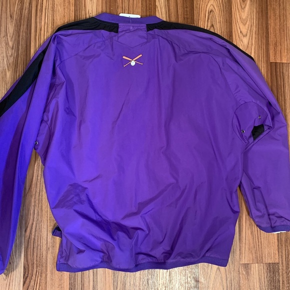 Tonix Pullove Windbreaker Purple Tribe Baseball XL - Picture 5 of 9